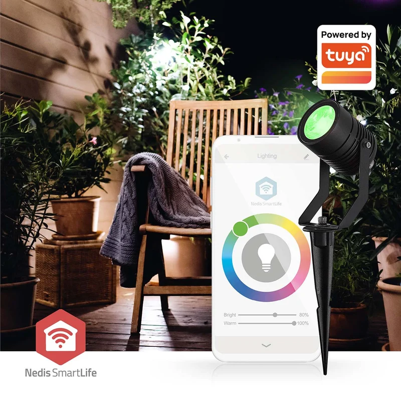 Smartlife Buitenlamp 3 x 90 lm - Zigbee 3.0 - 3 x 3W