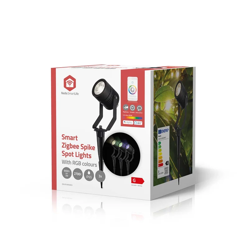Smartlife Buitenlamp 3 x 90 lm - Zigbee 3.0 - 3 x 3W