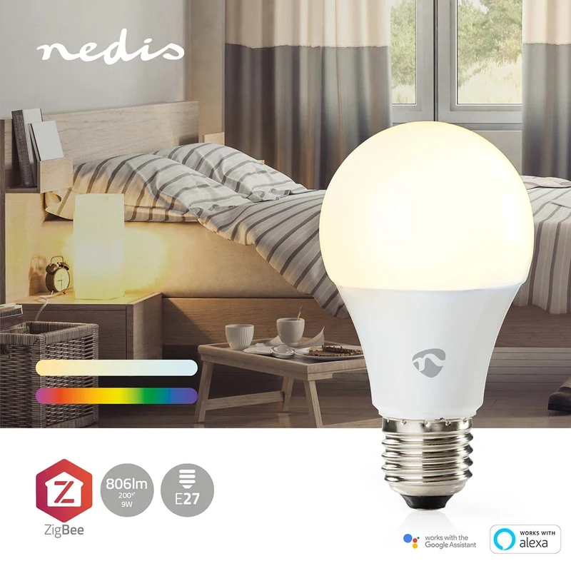 SmartLife Multicolour Lamp Zigbee 3.0 - E27 - 806 lm