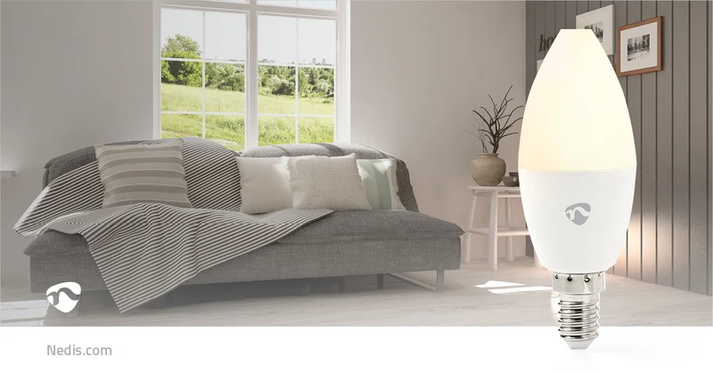 SmartLife Multicolour Lamp Zigbee 3.0 - E14 - 470 lm