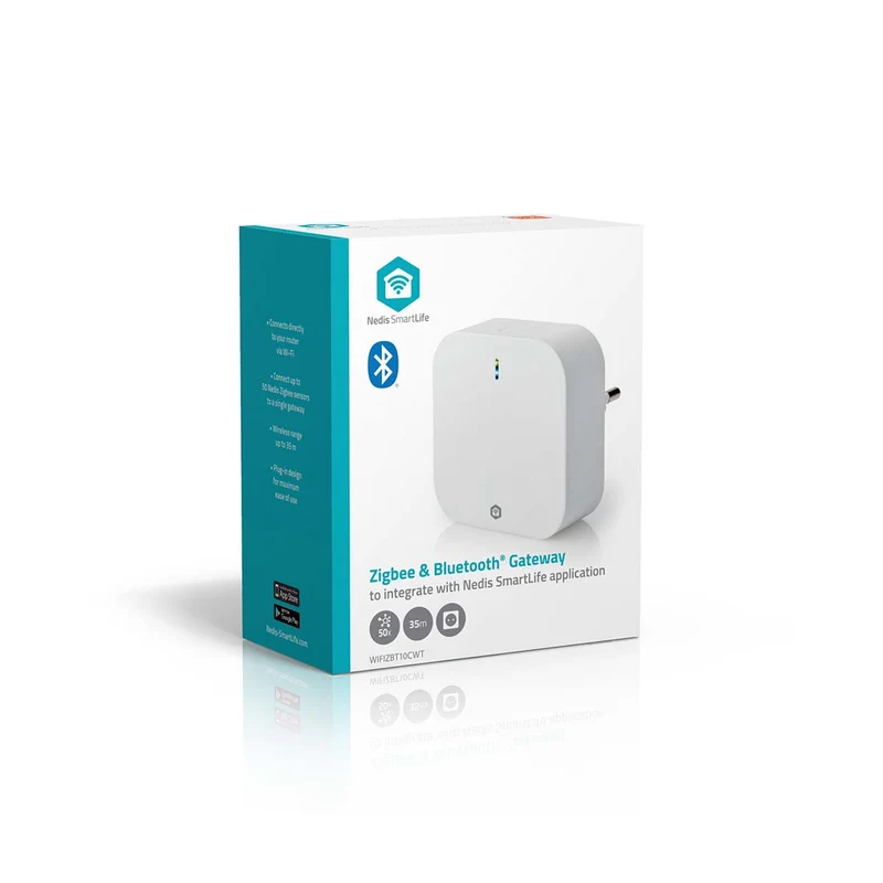 SmartLife Gateway Bluetooth® / Zigbee 3.0 - 50 Apparaten - Netvoeding