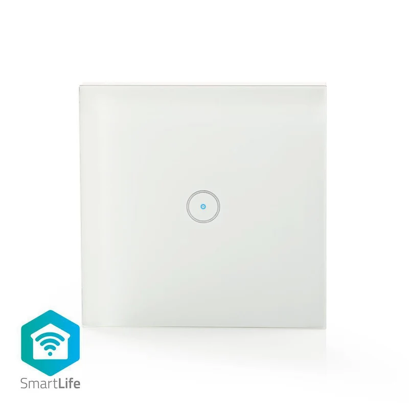 SmartLife Wandschakelaar Wi-Fi - Enkel - Muurmontage