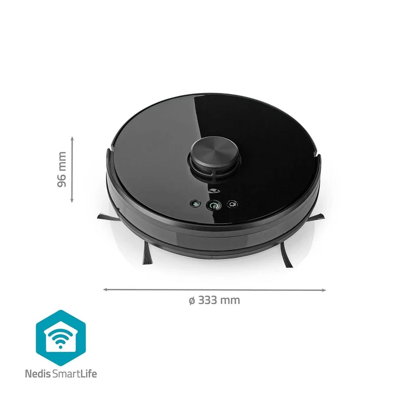 SmartLife Robotstofzuiger Navigatiemethode: Laser navigatie - Wi-Fi - Capaciteit opvangreservoir: 0.6l