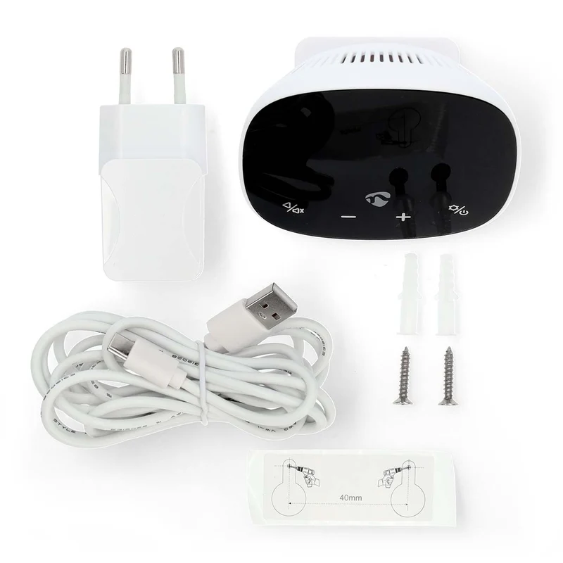 SmartLife Luchtkwaliteitsmonitor Wi-Fi - Display - Koolstofdioxide (CO2) / Temperatuur / Vochtigheid