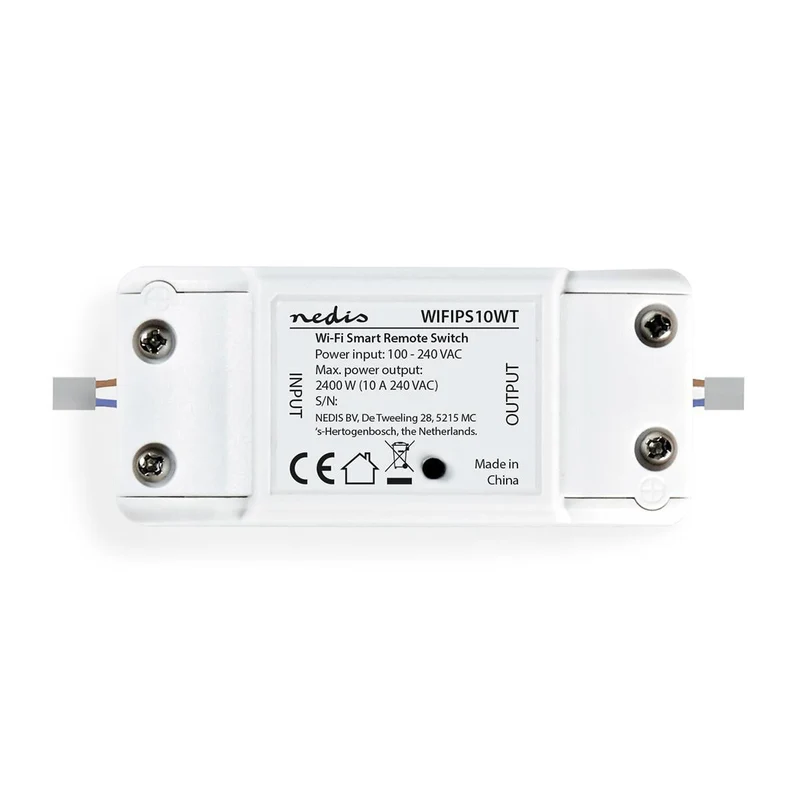 SmartLife inbouwmodule Wi-Fi - Schakelaar - 2400W