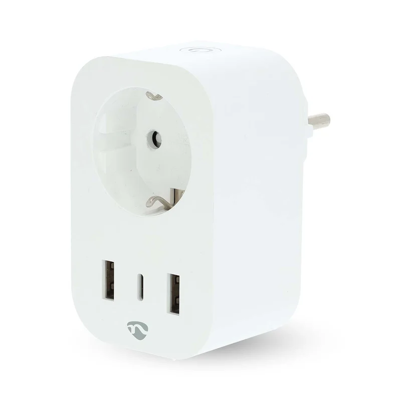 SmartLife Slimme Stekker Wi-Fi - IP21 - Energiemeter