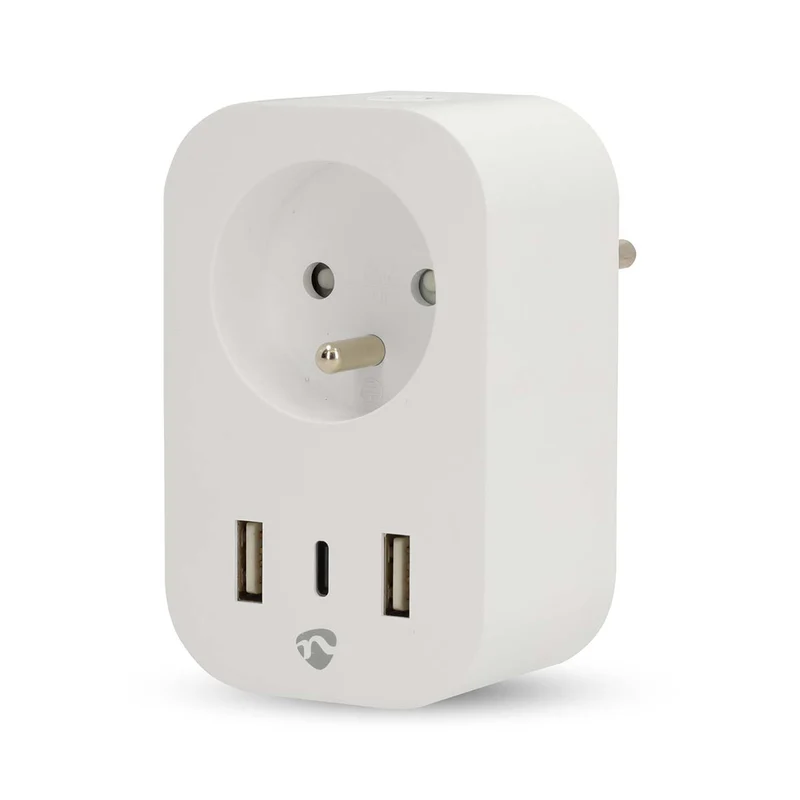 SmartLife Slimme Stekker Wi-Fi - IP21 - Energiemeter