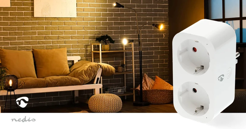 SmartLife Slimme Stekker Wi-Fi - IP21 - Energiemeter