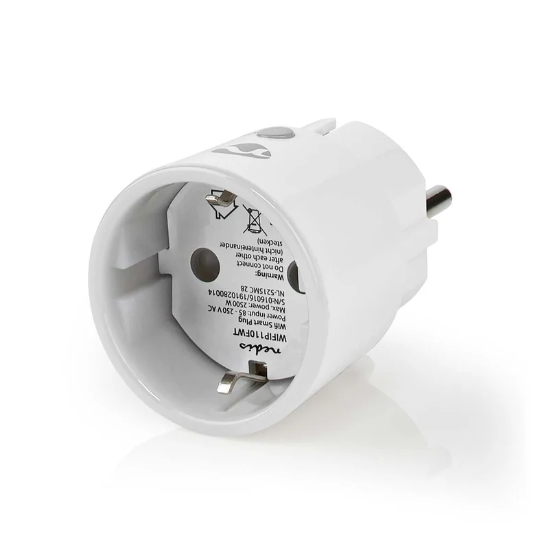 SmartLife Slimme Stekker Wi-Fi - IP21 - Energiemeter
