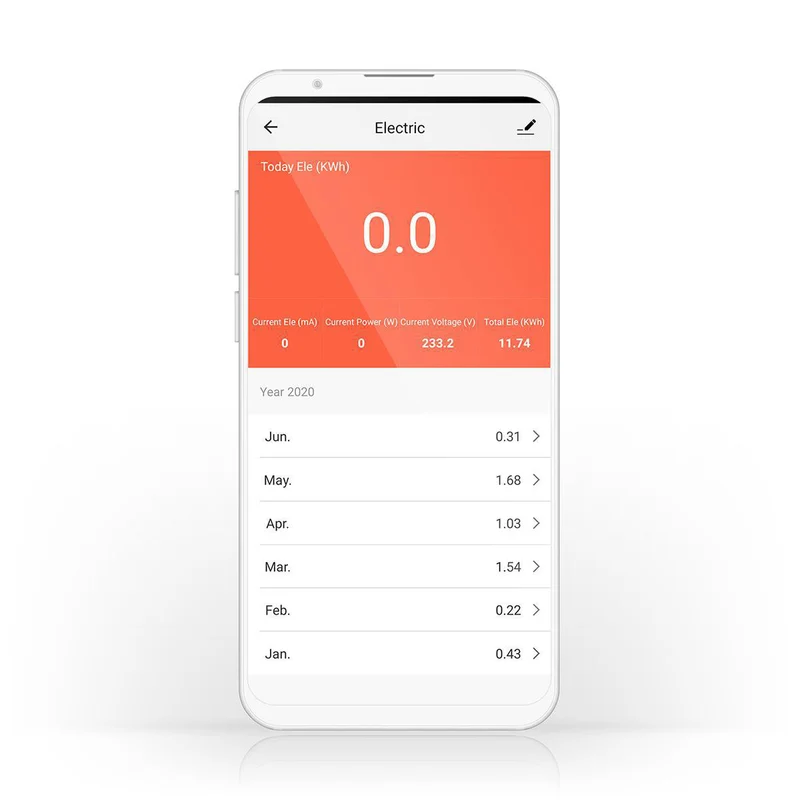 SmartLife Slimme Stekker Wi-Fi - IP21 - Energiemeter