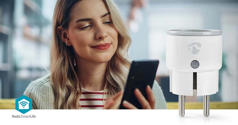 SmartLife Slimme Stekker Wi-Fi - IP21 - Energiemeter