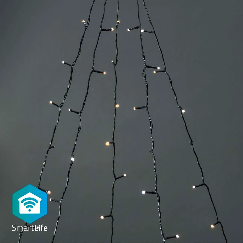 SmartLife-kerstverlichting Boom - Wi-Fi - Warm tot Koel Wit