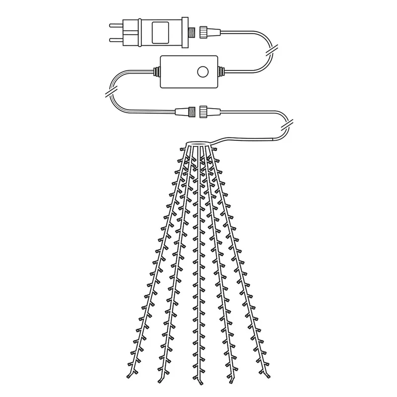 SmartLife-kerstverlichting Boom - Wi-Fi - Warm tot Koel Wit