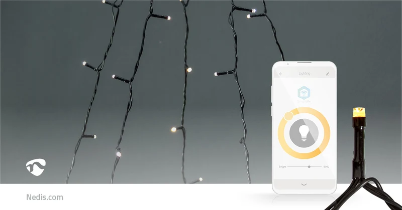 SmartLife-kerstverlichting Boom - Wi-Fi - Warm Wit