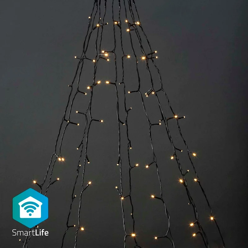 SmartLife-kerstverlichting Boom - Wi-Fi - Warm Wit