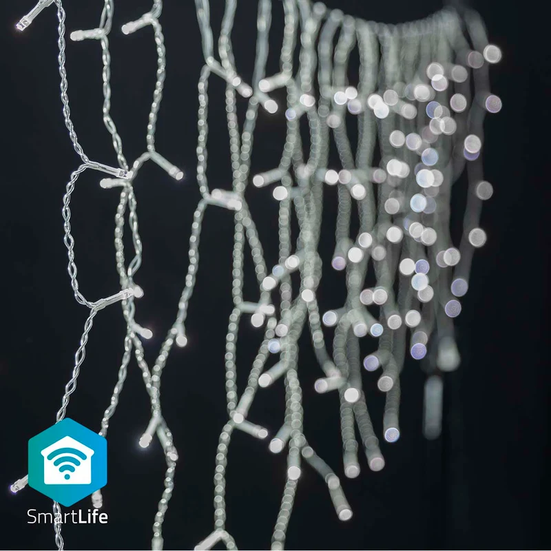 SmartLife-kerstverlichting Ijskegel - Wi-Fi - Koel Wit