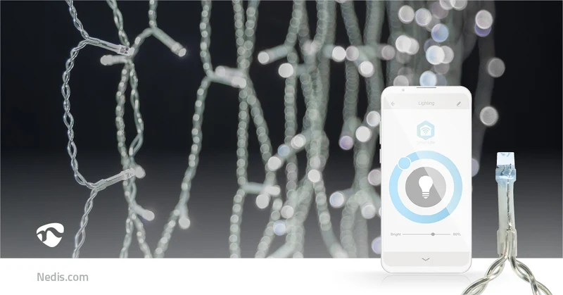SmartLife-kerstverlichting Ijskegel - Wi-Fi - Koel Wit