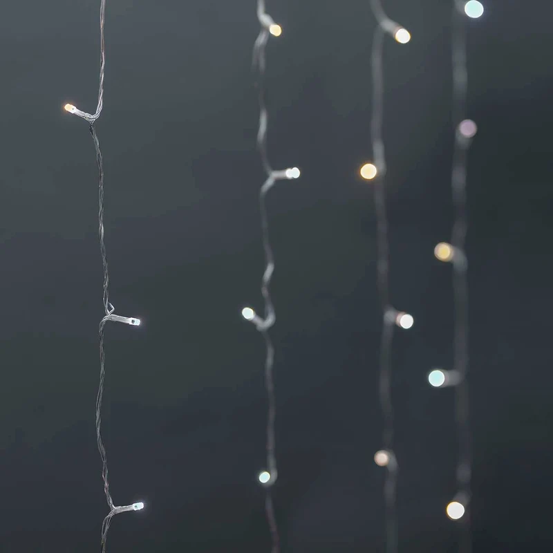 SmartLife-kerstverlichting Gordijn - Wi-Fi - Warm tot Koel Wit