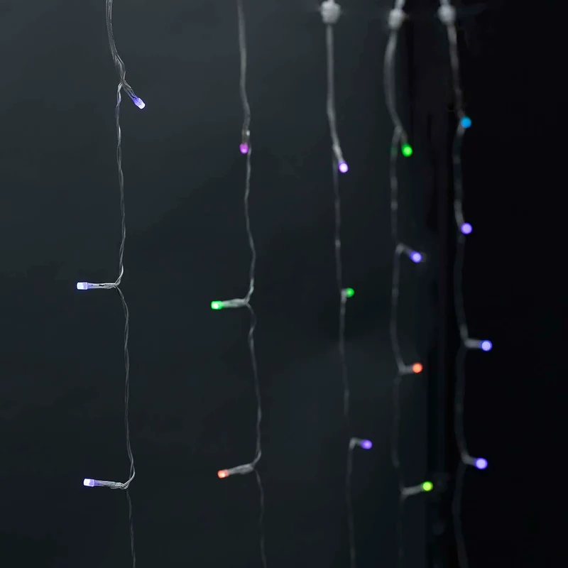 SmartLife-kerstverlichting Gordijn - Wi-Fi - RGB
