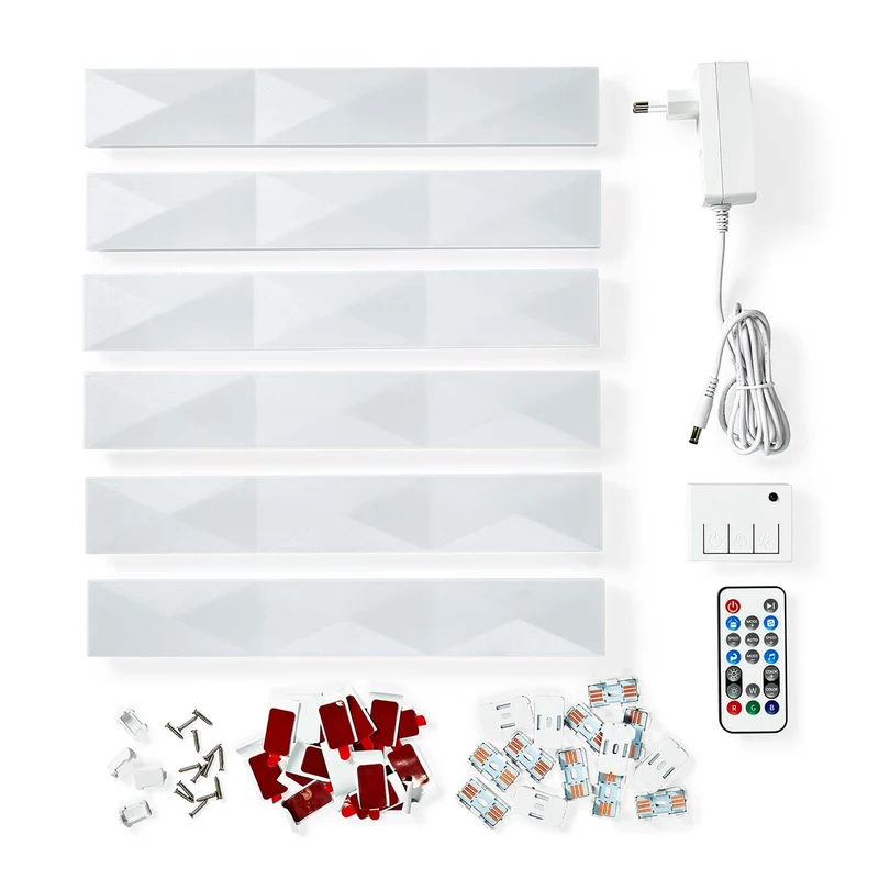 SmartLife Decoratieve Verlichting Wand Bar - Wi-Fi - RGBIC / Warm Wit