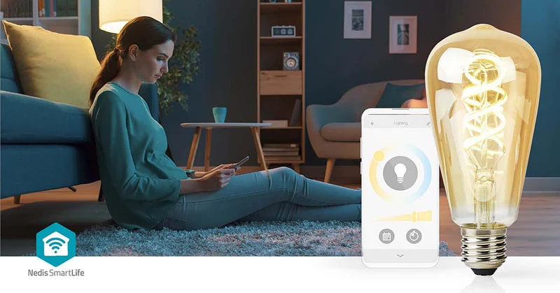 SmartLife LED Filamentlamp Wi-Fi - E27 - 360 lm