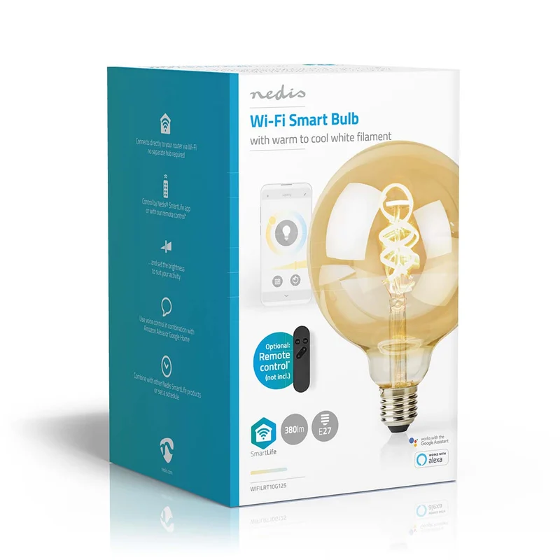 SmartLife LED Filamentlamp Wi-Fi - E27 - 360 lm