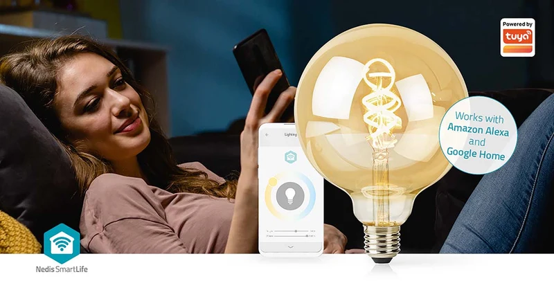 SmartLife LED Filamentlamp Wi-Fi - E27 - 360 lm