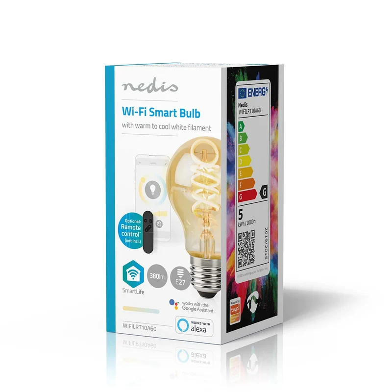 SmartLife LED Filamentlamp Wi-Fi - E27 - 360 lm