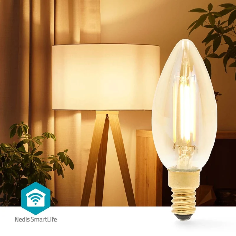 SmartLife LED Filamentlamp Wi-Fi - E14 - 470 lm