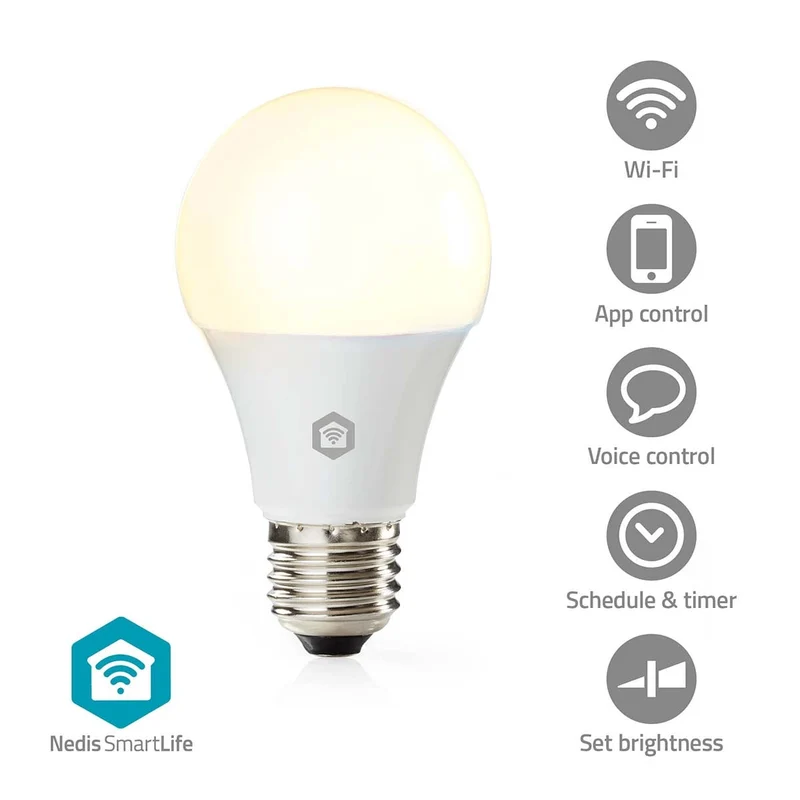 SmartLife Multicolour Lamp Wi-Fi - E27 - 806 lm