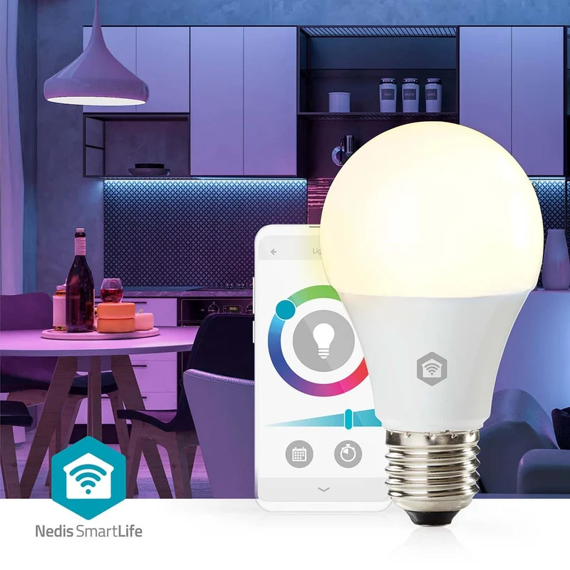 SmartLife Multicolour Lamp Wi-Fi - E27 - 806 lm