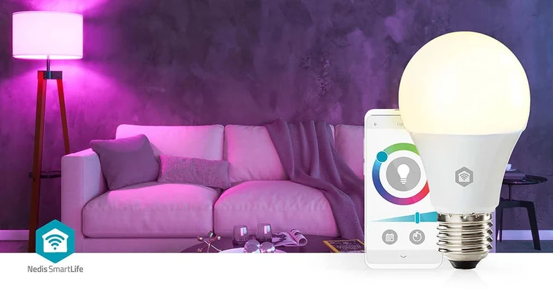 SmartLife Multicolour Lamp Wi-Fi - E27 - 806 lm