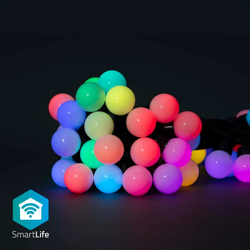 SmartLife Decoratieve Verlichting Feestverlichting - Wi-Fi - RGB
