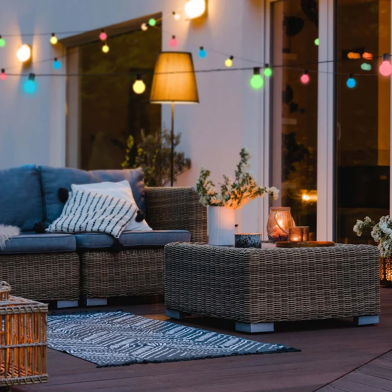 SmartLife Decoratieve Verlichting Feestverlichting - Wi-Fi - RGB