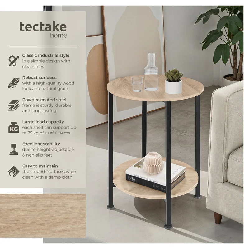Tectake Bedside Table Ballina