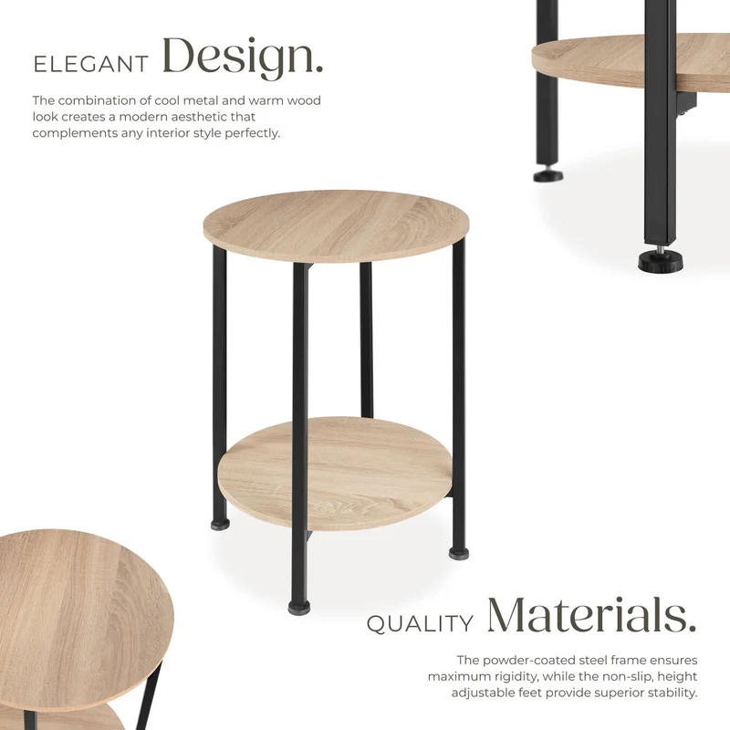 Tectake Bedside Table Ballina