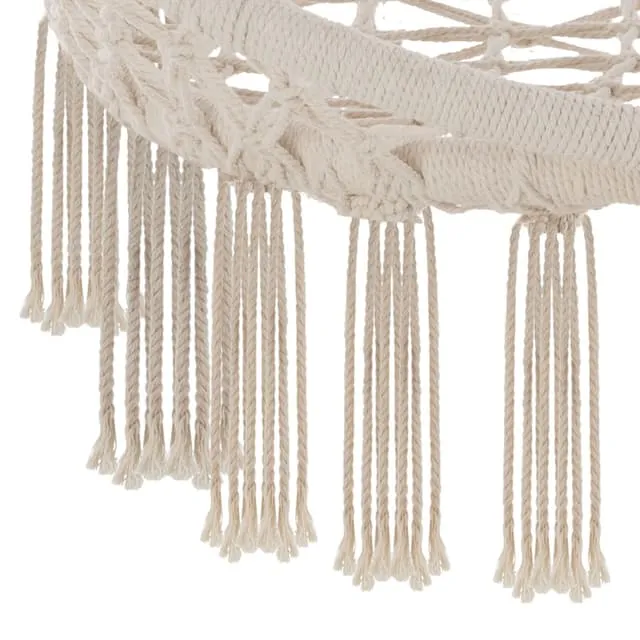 Tectake Swing Chair Grazia, Beige