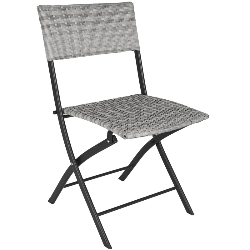 Trevi Rattan Garden Furniture Set, Gray