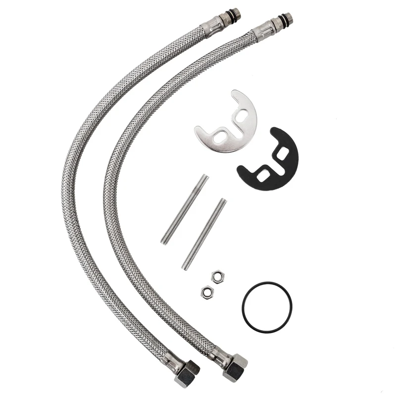 Tectake High Waterfall Mixer Tap, Chrome