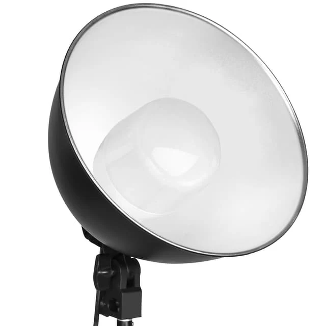 Professional Studio Lights for Digital and Analog Photography 2 pcs, Black
