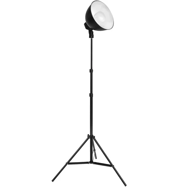 Professional Studio Lights for Digital and Analog Photography 2 pcs, Black