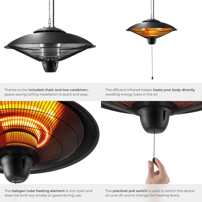 Tectake Infrared Heater Solaris Orbit