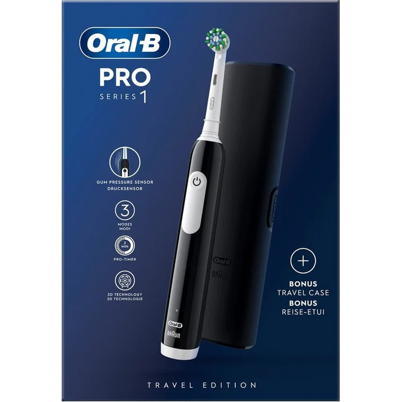 Oral B Pro Series 1 Travel Edition, Black