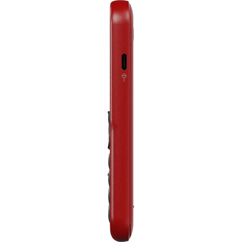 Doro Leva E11 Basic Phone, Red