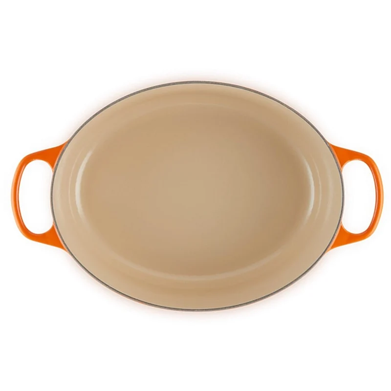 Le Creuset Signature Casserole Oval 33 cm Orange Red