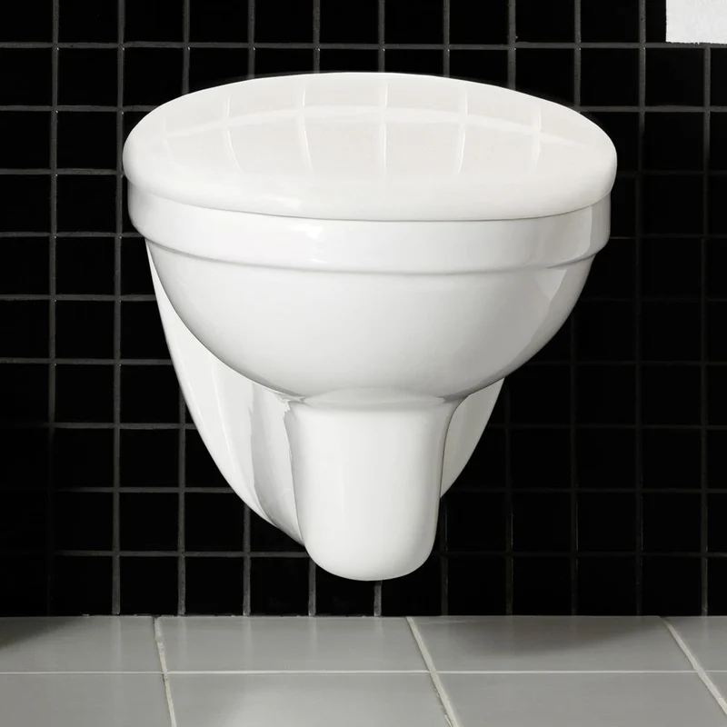 Wall Toilet Seat, White