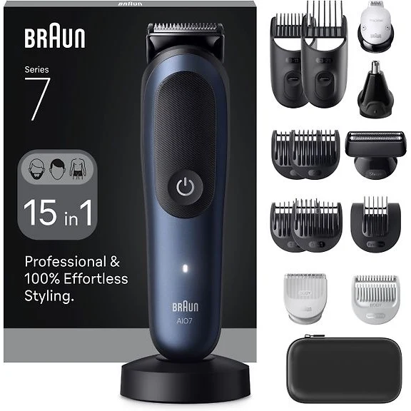 Braun All-in-One Series 7 Multi-Groomer, AIO7580, Blue