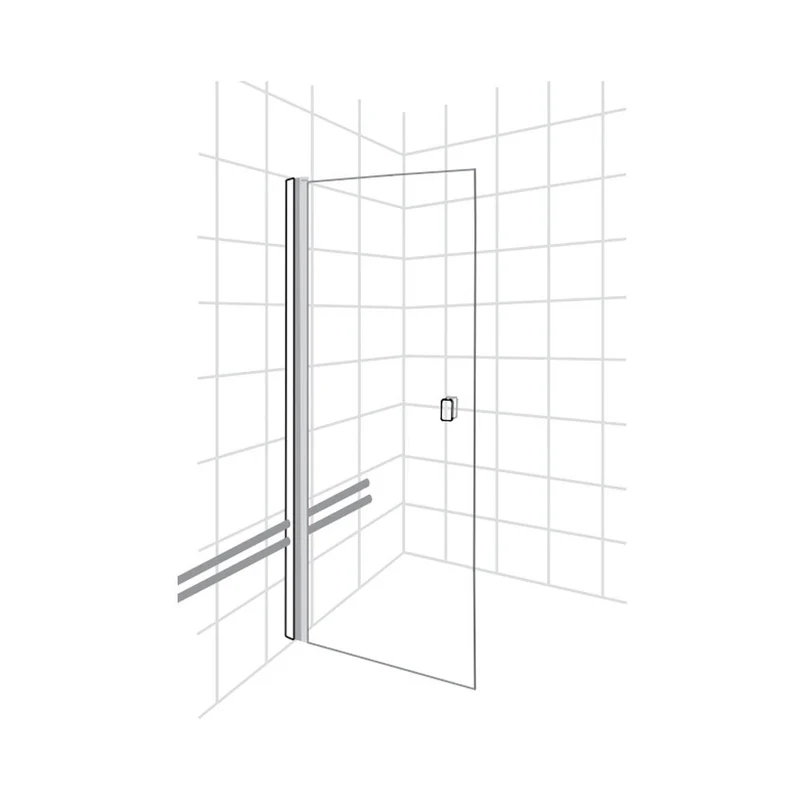 Hafa Igloo Pro Extension Profile for Shower Doors