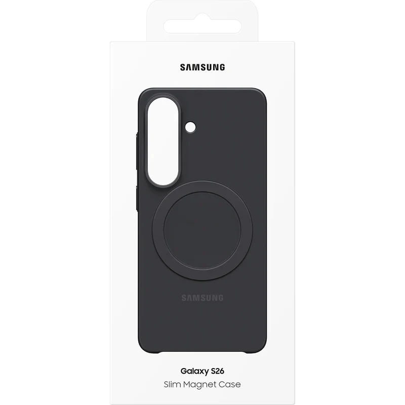 Samsung Galaxy S26 Slim Magnet Qi2 Case, Black