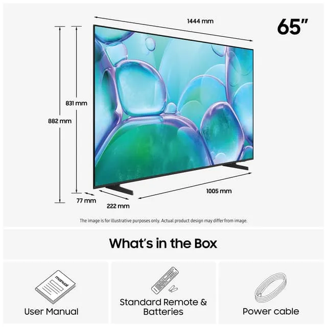 Samsung 65" U7005F 4K Smart TV (2025)